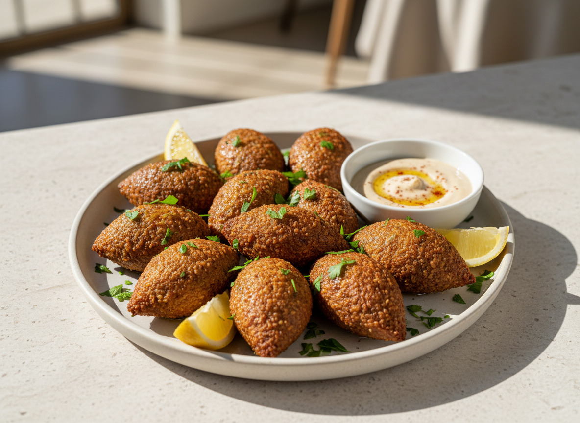 Buffet mit warmen Speisen